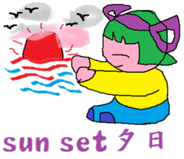 purple baby sticker #7878323