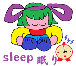 purple baby sticker #7878324