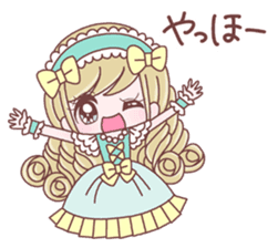 Japanese KAWAII Girls 3 sticker #7878414