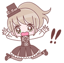 Japanese KAWAII Girls 3 sticker #7878431