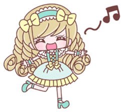 Japanese KAWAII Girls 3 sticker #7878438