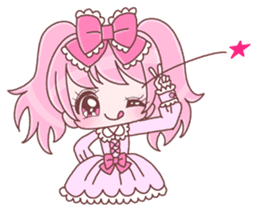 Japanese KAWAII Girls 3 sticker #7878440