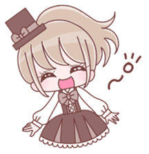 Japanese KAWAII Girls 3 sticker #7878447