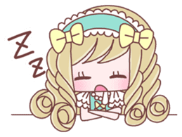 Japanese KAWAII Girls 3 sticker #7878450