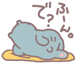 white & black bears sticker #7878550