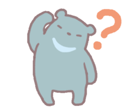 white & black bears sticker #7878558