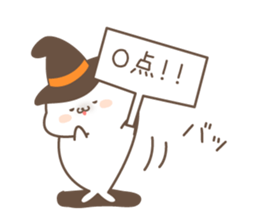 Halloween of ancute seal. sticker #7879182