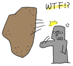 DUDE ROCK sticker #7879651
