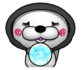 Poya-n rabbit THE Halloween. sticker #7879701