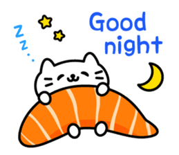 Cat Sushi (English edition) sticker #7879837