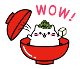 Cat Sushi (English edition) sticker #7879851