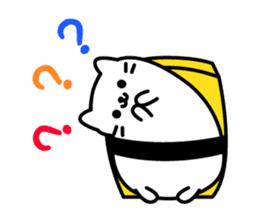Cat Sushi (English edition) sticker #7879857