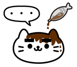 Cat Sushi (English edition) sticker #7879864
