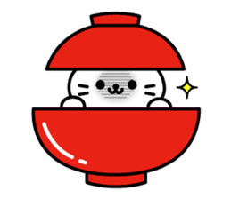 Cat Sushi (English edition) sticker #7879871