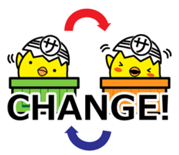 Pea-chan collection sticker #7880541