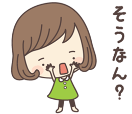 Pretty Girl ver2 -hiroshima- sticker #7880575