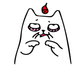 The cat which cries 3 sticker #7880683