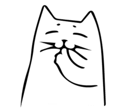 The cat which cries 3 sticker #7880684