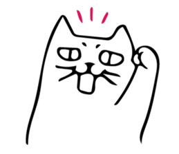 The cat which cries 3 sticker #7880687