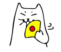 The cat which cries 3 sticker #7880688