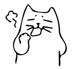 The cat which cries 3 sticker #7880690