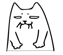 The cat which cries 3 sticker #7880692