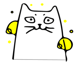 The cat which cries 3 sticker #7880694