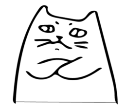 The cat which cries 3 sticker #7880696