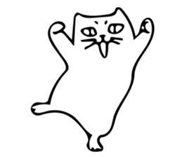 The cat which cries 3 sticker #7880708