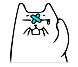 The cat which cries 3 sticker #7880709