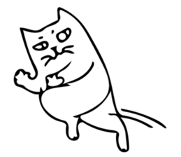 The cat which cries 3 sticker #7880715