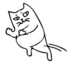 The cat which cries 3 sticker #7880715