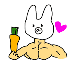 COOL rabbit BUDO sticker #7881524