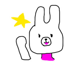 COOL rabbit BUDO sticker #7881531
