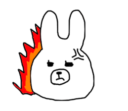 COOL rabbit BUDO sticker #7881539