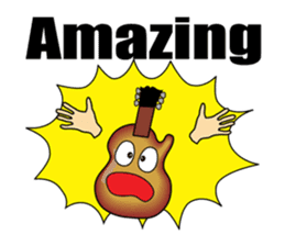 Guitar,drum,bass,piano (Only English) sticker #7881636