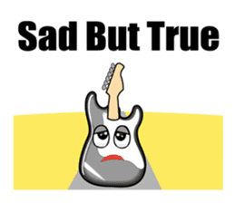 Guitar,drum,bass,piano (Only English) sticker #7881661