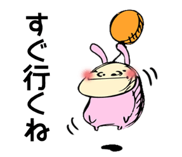 ballooooooooon rabbit sticker #7883502