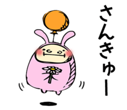 ballooooooooon rabbit sticker #7883510