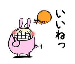 ballooooooooon rabbit sticker #7883511