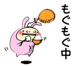 ballooooooooon rabbit sticker #7883514