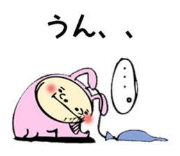 ballooooooooon rabbit sticker #7883518