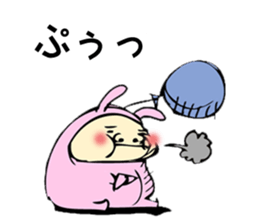 ballooooooooon rabbit sticker #7883522