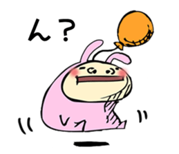 ballooooooooon rabbit sticker #7883531