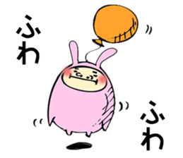 ballooooooooon rabbit sticker #7883537