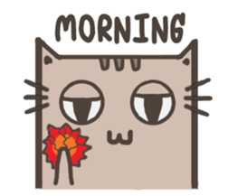 Lotte cat, the continuous long sticker #7883580