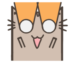 Lotte cat, the continuous long sticker #7883586