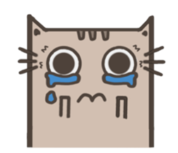 Lotte cat, the continuous long sticker #7883589