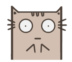 Lotte cat, the continuous long sticker #7883592