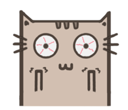 Lotte cat, the continuous long sticker #7883595